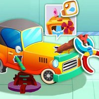 Animal Auto Repair Shop