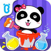 Baby Panda Color Mixing Studio