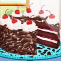 Real Black Forest Cake Cooking
