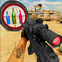 Sniper Bottle Shooting Game